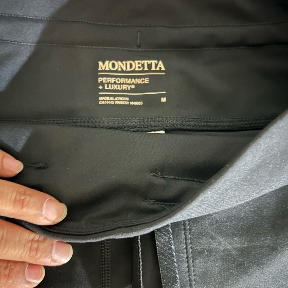 Mondetta black Drawstring Capris - Picture 3 of 8